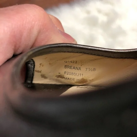 🎉HP🎉GORGEOUS COACH BREANA PLATFORM PEEPTOE HEELS/SHOES - Picture 12 of 12